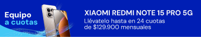 Xiaomi Redmi Note 15 Pro 5G a 24 cuotas