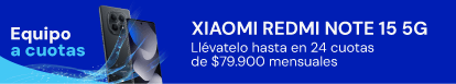 Xiaomi Redmi Note 15 5G a 24 cuotas